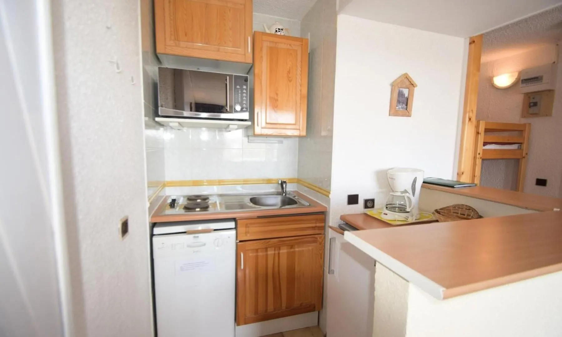 Residence Le Squaw Valley - Studio Cabine 3/4 Pers - Le Squaw Valley - Plagne Villages Mae-1544 Ла-Плань Апартаменты